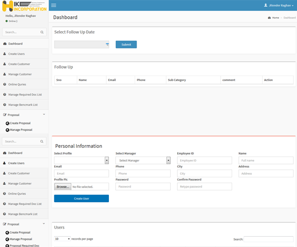 Hikeincorporation CRM